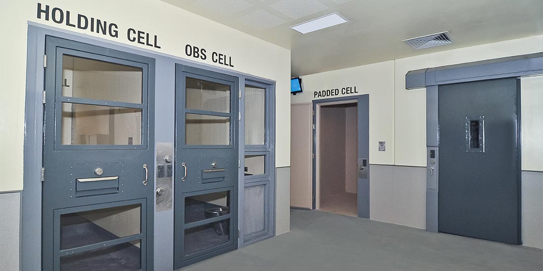 Interior of cell block