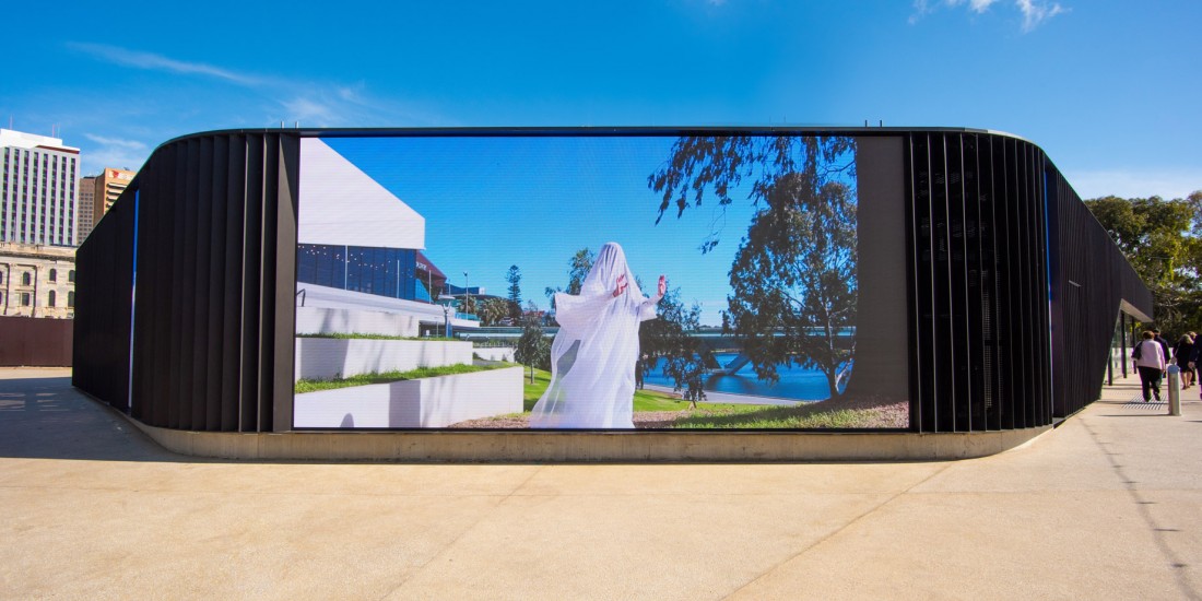 Adelaide Festival Centre visual wall