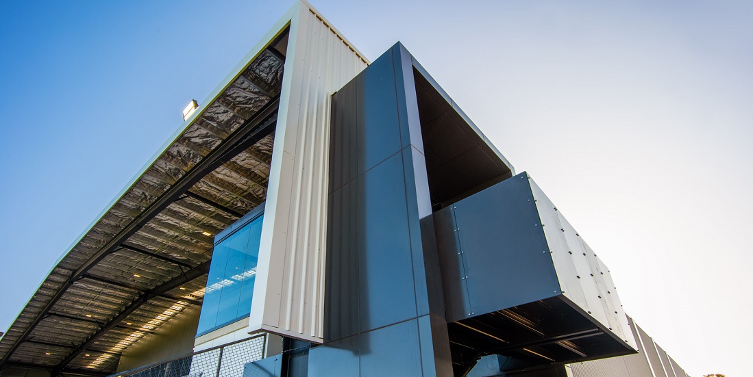 Entry to the grandstand